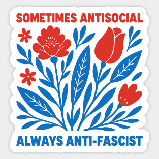 Anti-Fascist Sticker